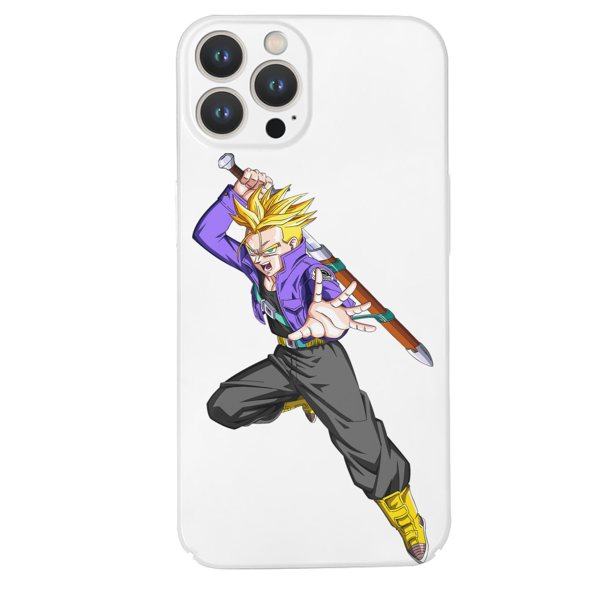 （画像用） ドラゴンボール トランクス（Torankusu）DRAGON BALL Trunks 【iPhone 14シリーズ対応】ハードケース